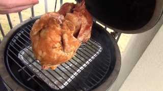 Beer Can Chicken Recipe on the Big Green Egg [upl. by Helaine]