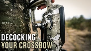 How to DeCock Your Crossbow with the TenPoint ACUslide [upl. by Amadeus]