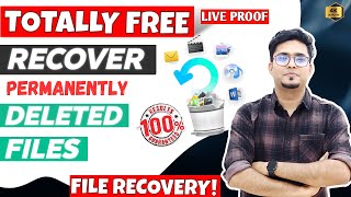 TOTALLY FREE  DATA Recovery Software 2023  Recover Permanently Deleted Files 100 FREE ✅ PART2 [upl. by Ciapas]