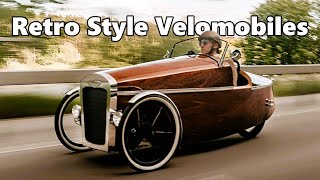 Retro Style Velomobiles  human powered vehicles [upl. by Othelia]