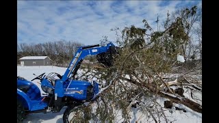 I Cant Keep This 25 Horsepower Compact Tractor  But Lets Try Out the Brush Crusher [upl. by Jabon]