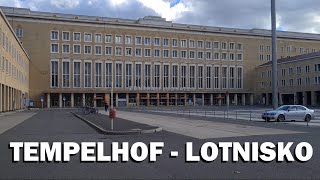 Port lotniczy BerlinTempelhof  największe obiekty nazistów Co zwiedzić w Berlinie [upl. by Luahs]