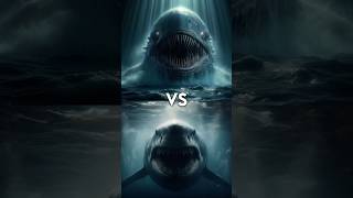 Bloop vs Megalodon vs Killer whale vs  mosasaurus shark blue whale Leviathan bewilder beast [upl. by Arvie]