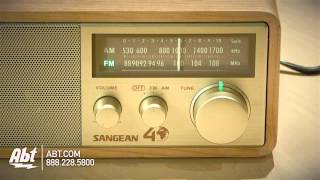 Sangean AMFM Analog Radio WR11SE Overview [upl. by Sachiko418]