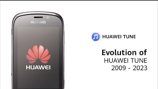 Evolution of Huawei Tune 2009  2023  Huawei Default Ringtone [upl. by Selestina]