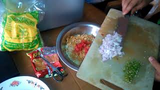 How to make chatpate at home चटपटे बनाउने तरिका [upl. by Eitsirk]