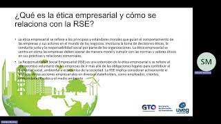 Responsabilidad Social Empresarial EA1 Postura sobre RSE [upl. by Davies]