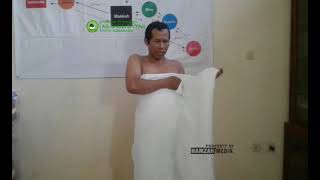 Tutorial Memakai Kain Ihram tutorial kainihram haji umroh kbih [upl. by Magavern117]