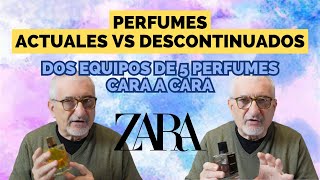 VERSUS ZARA😲 5 PERFUMES ACTUALES CONTRA 5 DESCONTINUADOS ¡TU DECIDES👏👏👏 perfumes [upl. by Tychonn74]