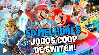 OS 50 MELHORES JOGOS DE NINTENDO SWITCH PARA 2 PESSOAS OU MAIS JOGADORES COOP [upl. by Todhunter]