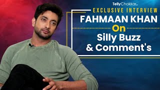 Fahmaan Khan ने की खुद से जुड़ी मजेदार Rumours को लेकर खुलकर बात।Exclusive [upl. by Atiuqcir]