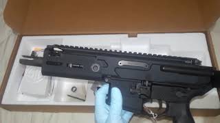 SIG SAUER MCX RATTLER unboxing amp first impression PT1 [upl. by Roach730]