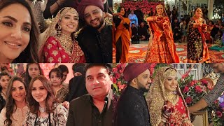 Tv Star ARISHA RAZI ki Shendi  Dulhan and celebrities ne lagai full Ronak Outstyle exclusive [upl. by Ime]