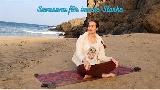 7 Min Savasana  Entspannung am Meer  Verbindung mit innerer Kraft und Stärke  deutsch  Reupload [upl. by Ainud]