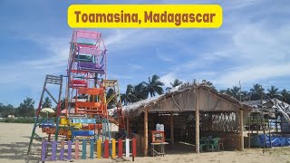 Toamasina Tamatave Madagascar City Walking Tour [upl. by Oznerol]