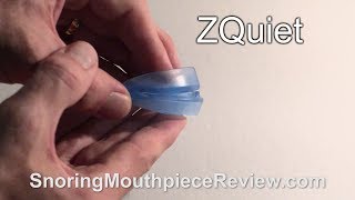 ZQuiet  Snoring Mouthpiece Review  Actual Results 4K [upl. by Yonit]