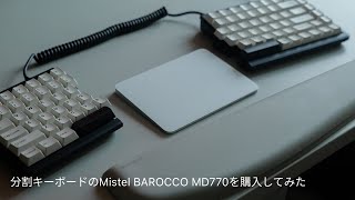 開封の儀Mistel BAROCCO MD770を購入してみた [upl. by Lednor]