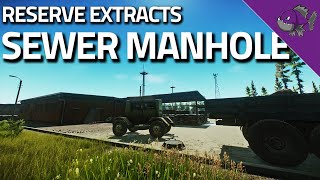 Sewer Manhole  Reserve Extract Guide  Escape From Tarkov [upl. by Daj]