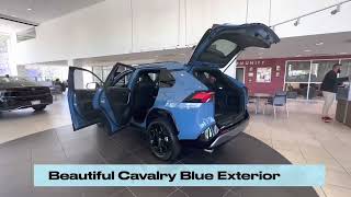 2023 RAV4 Hybrid SE Cavalry Blue [upl. by Akinna322]