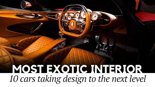 10 Most Exotic Interior Designs You Can Find in Modern Bespoke Cars [upl. by Armand]