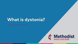 What is dystonia [upl. by Kiele121]