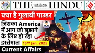 15 January 2025  The Hindu Newspaper Analysis  15 Jan 2025 Current Affairs  Daily Current Affairs [upl. by Masera840]