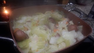 Southern Style Cabbage and Potatos  Cabbage Recipe  Southern Smoke Boss [upl. by Lola]