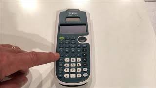 Calculator Tutorial  Intro to the TI30XS Multiview [upl. by Matta]