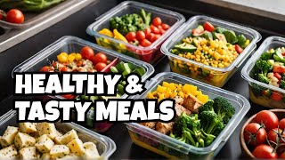 Plant Based Meal Prep Healthy amp Tasty Meals for the Week [upl. by Khoury534]