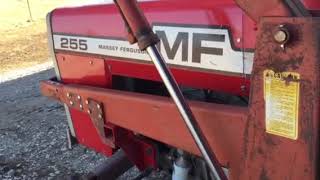 Massey 255 Restoration Finished with Modifications [upl. by Arbed]