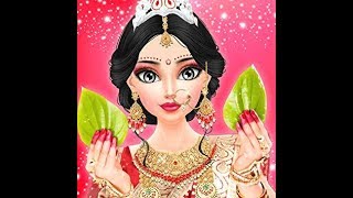 East Indian Wedding Fashion  Salon for Bride  Android Gameplay by GameCrush [upl. by Ietta]