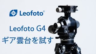 Leofoto G4 ギア雲台を試す [upl. by Sandro]