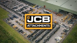 JCB Attachments Corporate Video [upl. by Eilak182]