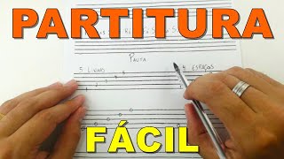 Como ler Partitura FÁCIL  Aula completa [upl. by Hamnet]