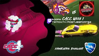 Rocket League vs Caldwell University CACC Week 1 Fall 2024 [upl. by Hakaber]