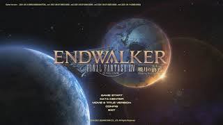 FINAL FANTASY XIV Endwalker Opening Menu Splash Screen [upl. by Kim]