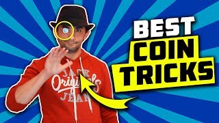 TOP 15 BEST Coin Tricks That You Can Learn [upl. by Nifares]