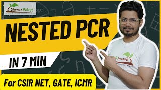 Nested PCR procedure explained  Nested PCR for CSIR NET [upl. by Arihat410]