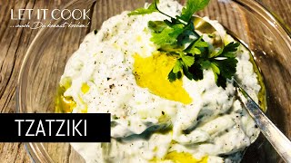 Tzaziki selbst machen  Gurkenjoghurt mit Knoblauch [upl. by Nedra161]