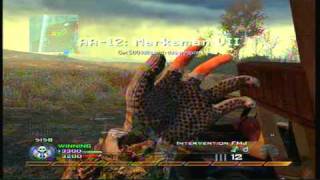 Modern Warfare 2 Campers Team Deathmatch 1 Intervention 4 Real Baby [upl. by Ellehs]