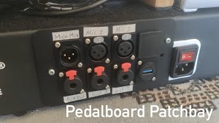 CUSTOM PEDALBOARD PATCHBAY  DIY [upl. by Nylavad]