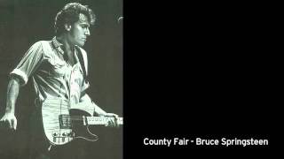 Bruce Springsteen  County Fair 1983 [upl. by Anastos867]