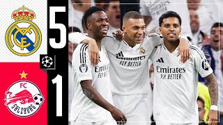 HIGHLIGHTS  Real Madrid 51 Salzburg  Champions League [upl. by Camm948]