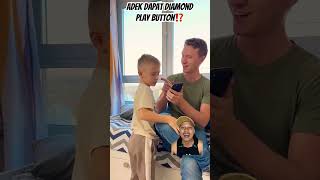 ADEK DAPAT DIAMOND PLAY BUTTON⁉️ family funny vlog baby comedy violin music cover musician [upl. by Willyt]