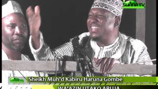 Sheikh Muhammad Kabiru Haruna Gombe Waazin Utako Abuja [upl. by Olaznog]