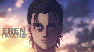 Eren Yeager Part 2 「S4 TWIXTOR」 Soney Vegas [upl. by Odnanreh]