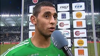 Interview de fin de match  Stade de Reims  AS SaintEtienne 11  201213 [upl. by Murtha]