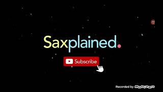 Baker Street Sax Tutorial Saxplained [upl. by Stralka]