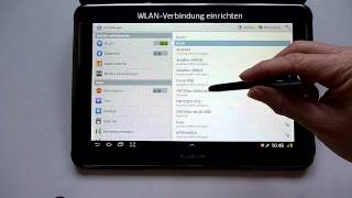 Tablet WLAN einrichten [upl. by Ignatia]