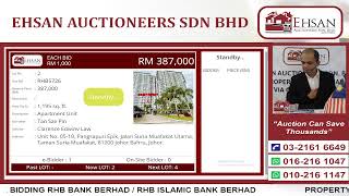 ROPERTY AUCTION SALE VIA ONLINE BIDDING RHB BANK BERHAD  RHB ISLAMIC BANK BERHAD [upl. by Josefina60]